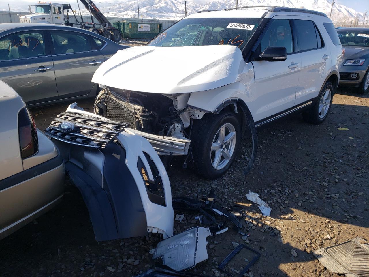 Photo 2 from auction – 2016 FORD EXPLORER X with VIN 1FM5K8D83GGC88687
