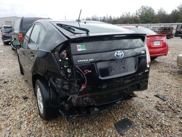 Photo 9 from auction – 2011 TOYOTA PRIUS with VIN JTDKN3DU0B5346287