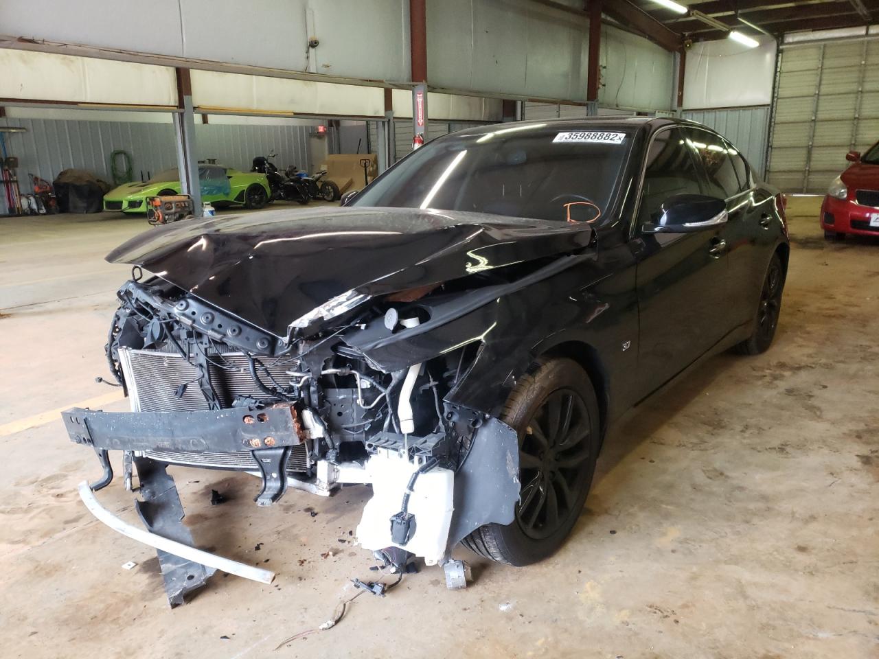 Photo 2 from auction – 2014 INFINITI Q50 BASE with VIN JN1BV7AR3EM683511