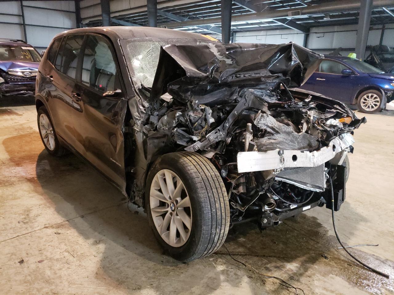 BMW X3 XDRIVE2 2014 with VIN 5UXWX9C55E0D41260 - Photo from auction