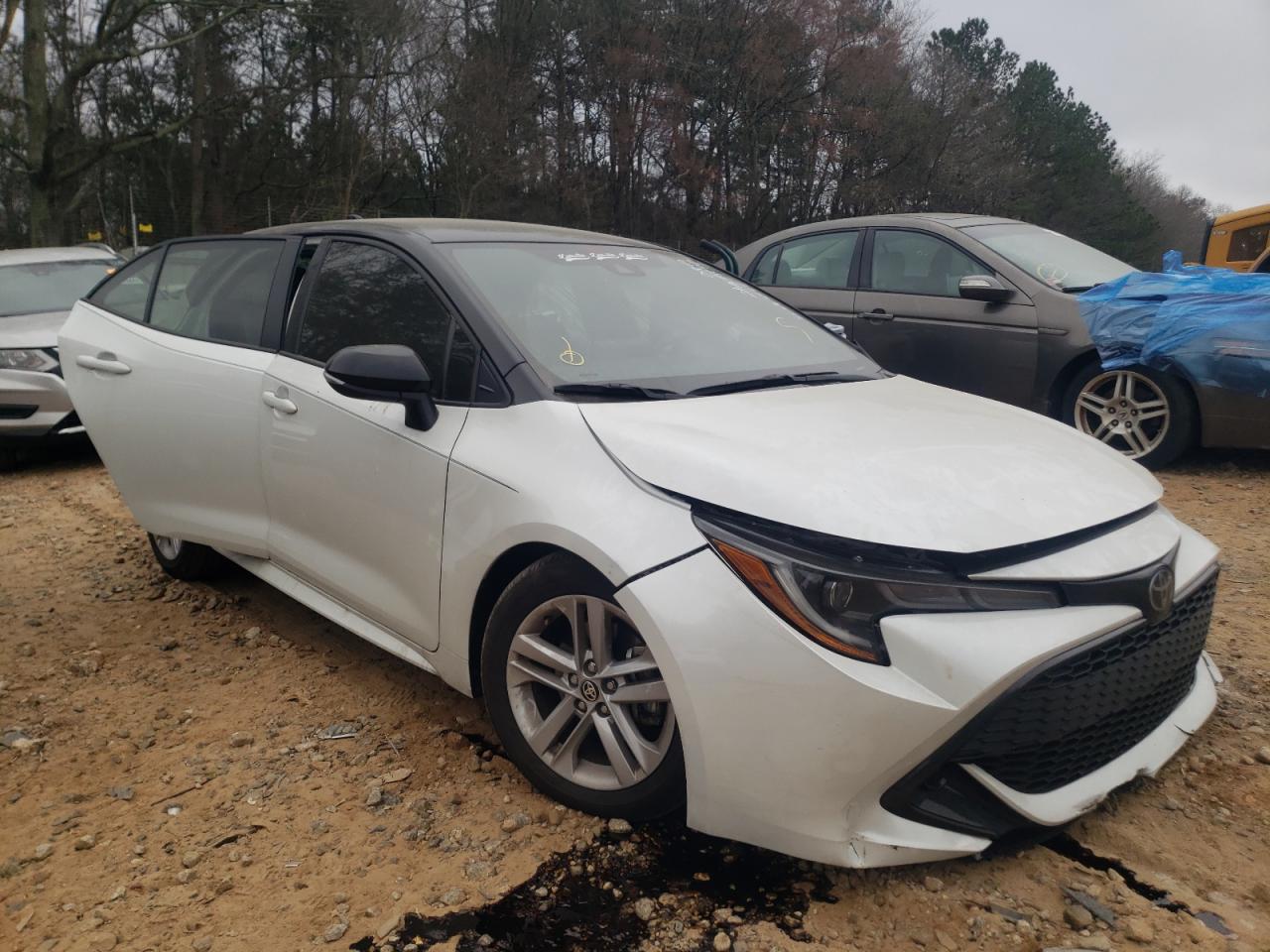TOYOTA COROLLA SE 2021 with VIN JTND4MBE2M3130819 - Photo from auction