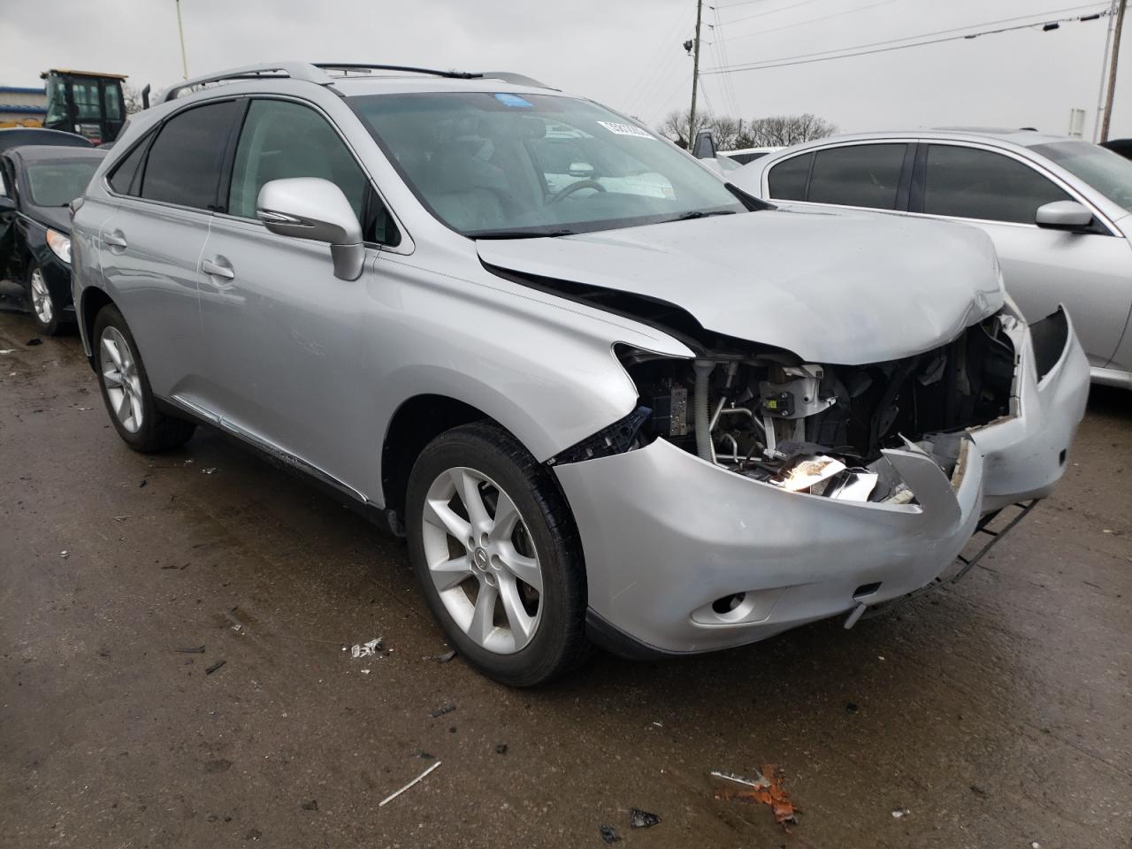 LEXUS RX 350 2012 with VIN 2T2ZK1BA2CC078489 - Photo from auction