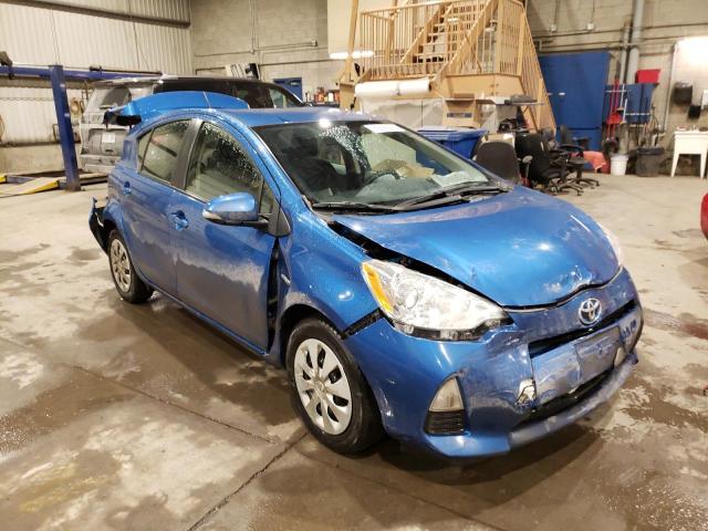 TOYOTA PRIUS C 2014 with VIN JTDKDTB37E1070182 - Photo from auction
