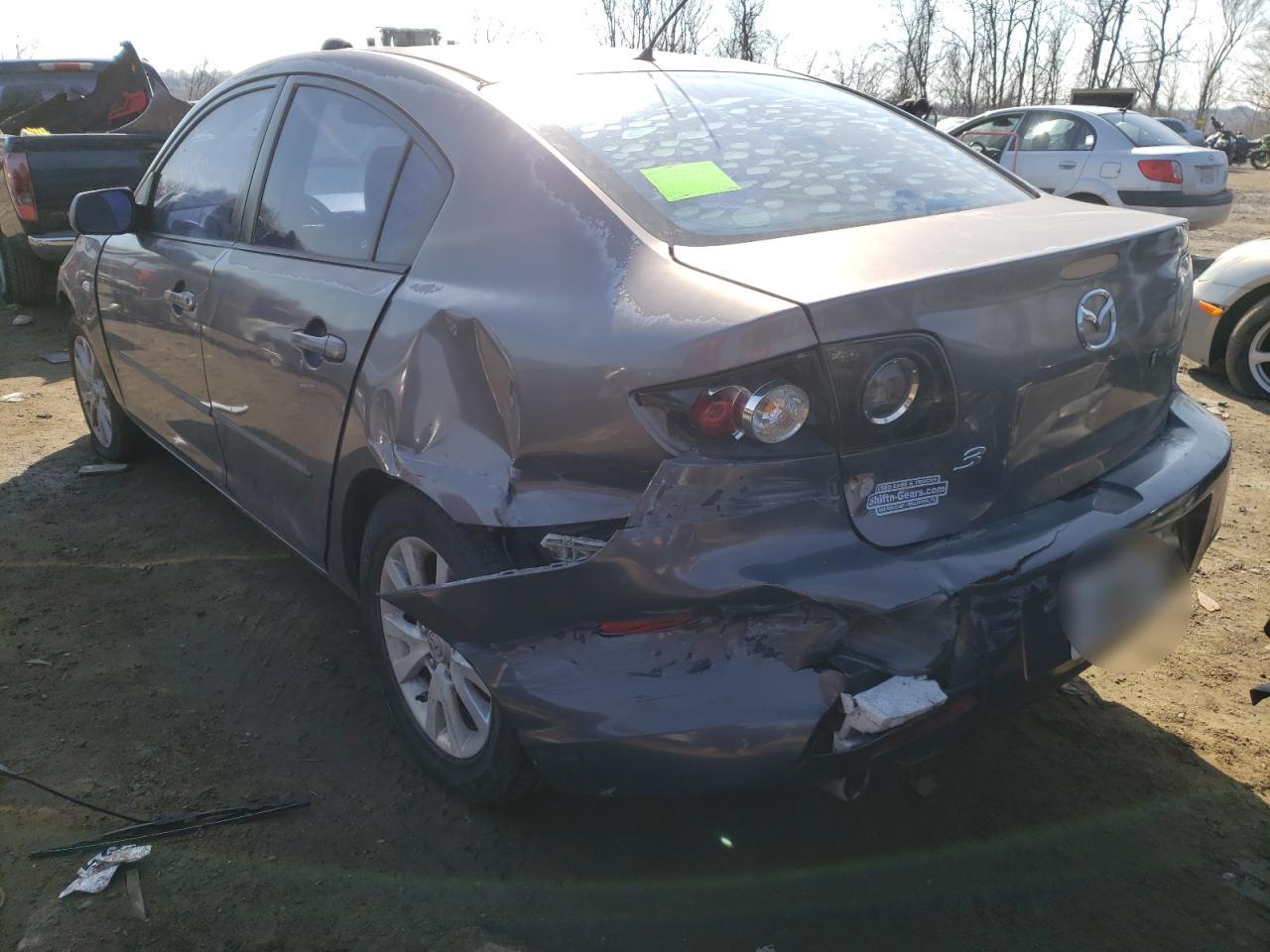 Photo 3 from auction – 2007 MAZDA 3 I with VIN JM1BK12F071704651