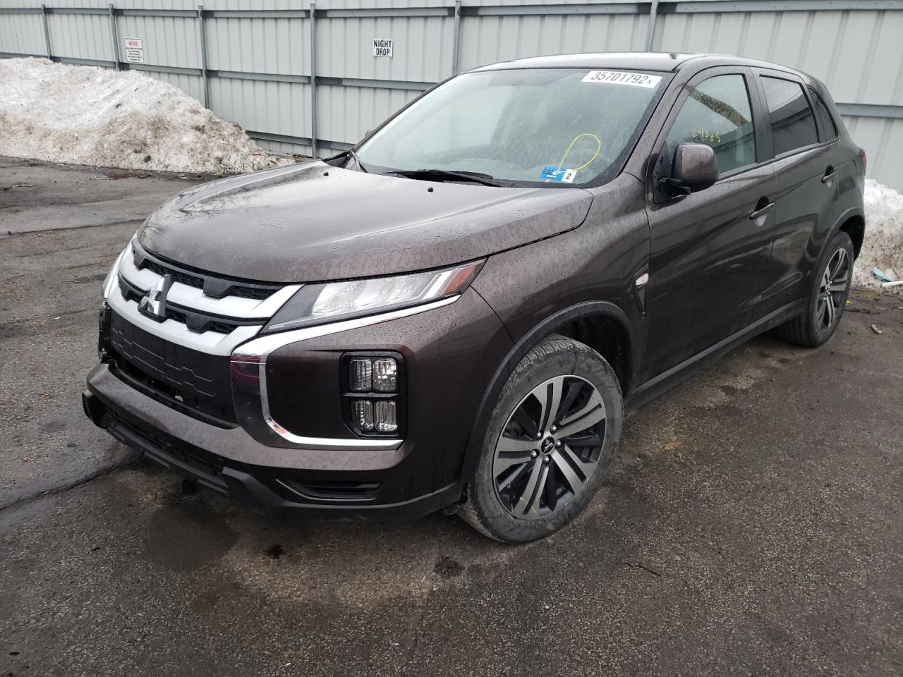 Photo 2 from auction – 2020 MITSUBISHI OUTLANDER with VIN JA4AR3AU7LU007399