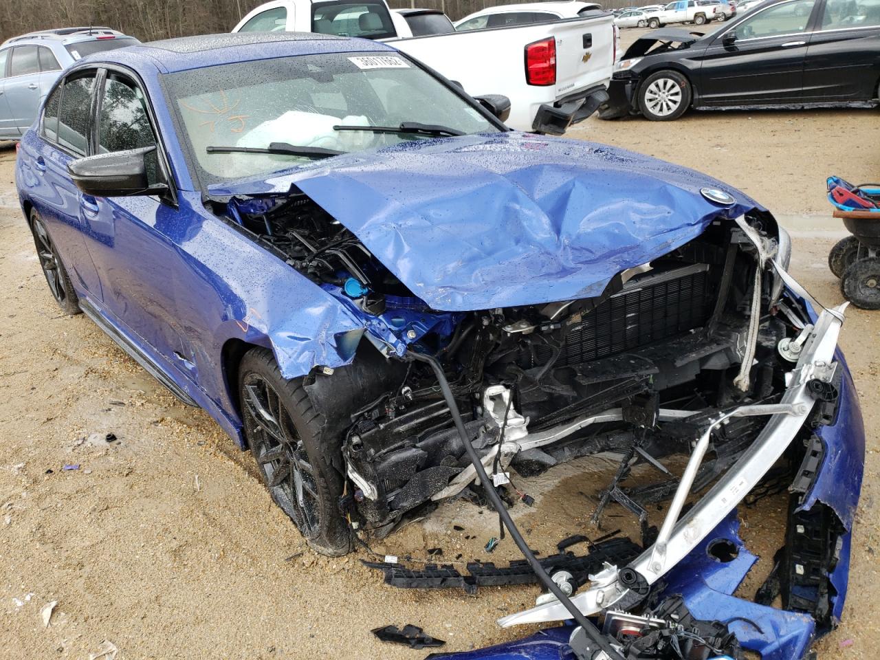 BMW M340I 2021 with VIN 3MW5U7J02M8B75604 - Photo from auction