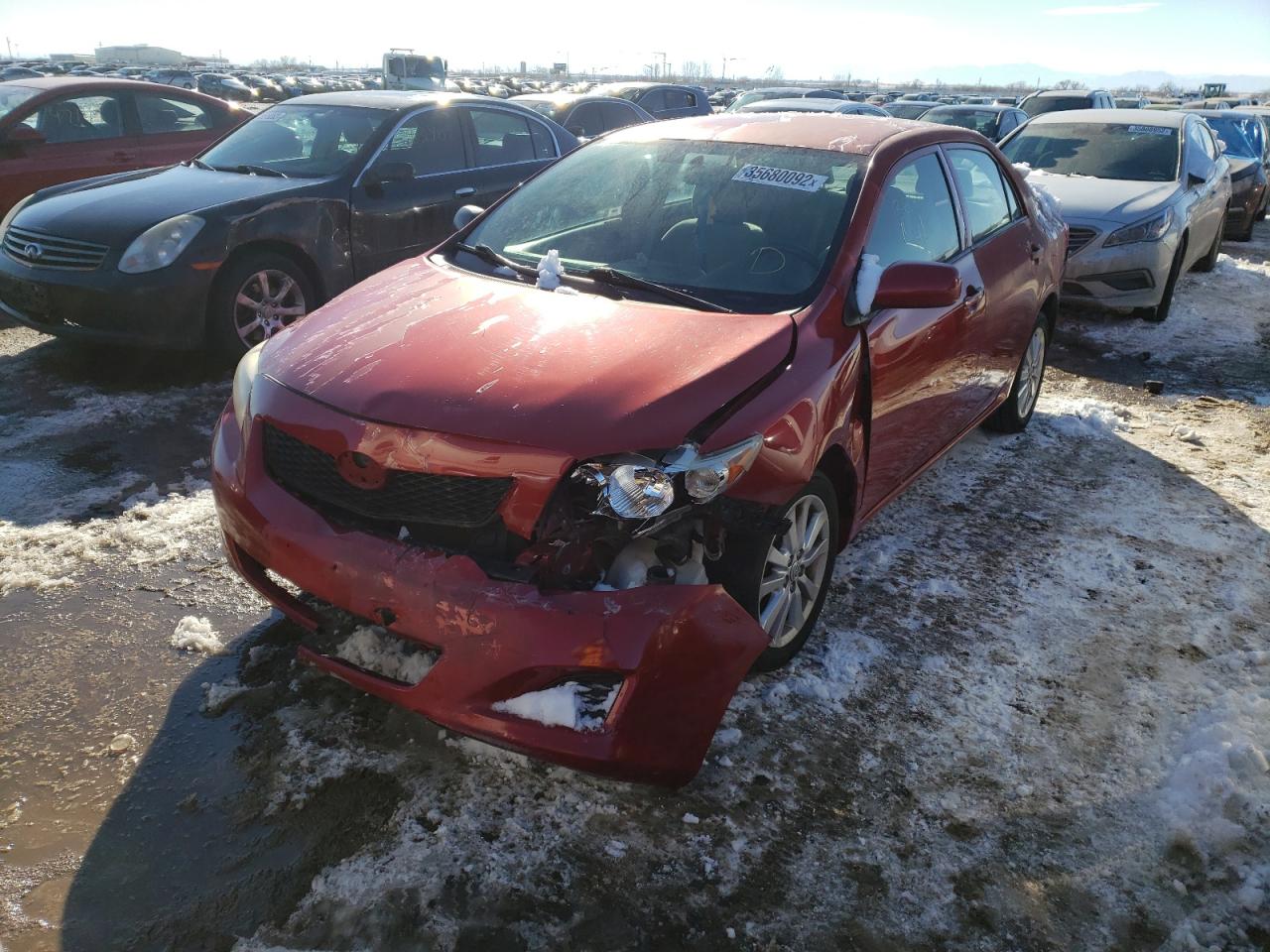 Photo 2 from auction – 2009 TOYOTA COROLLA BA with VIN JTDBL40E699087768
