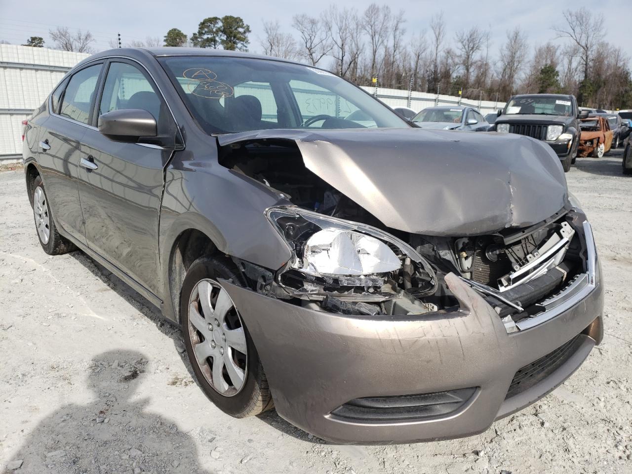 Photo 9 from auction – 2015 NISSAN SENTRA S with VIN 3N1AB7AP9FL634280