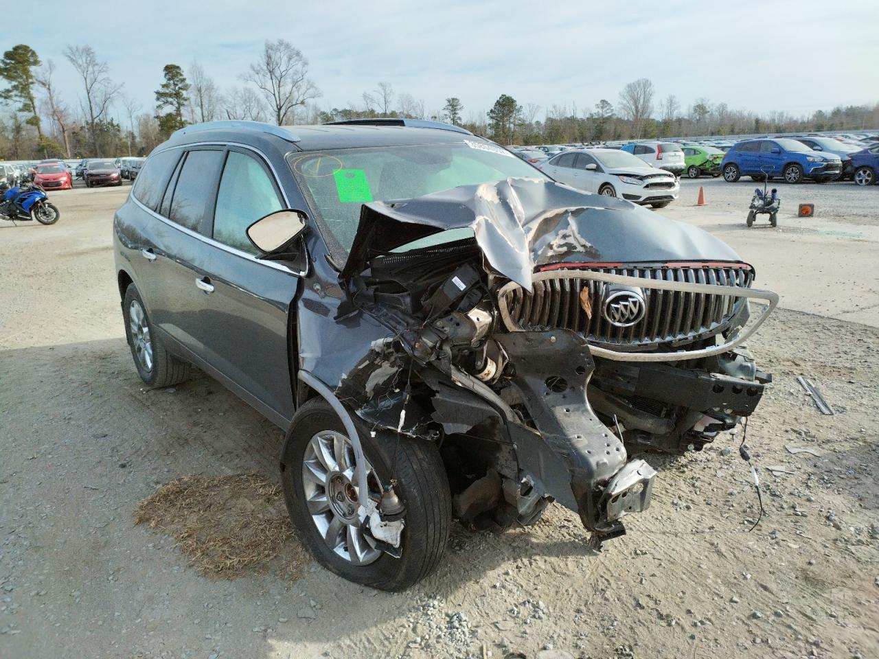 BUICK ENCLAVE 2012 with VIN 5GAKRCEDXCJ249028 - Photo from auction