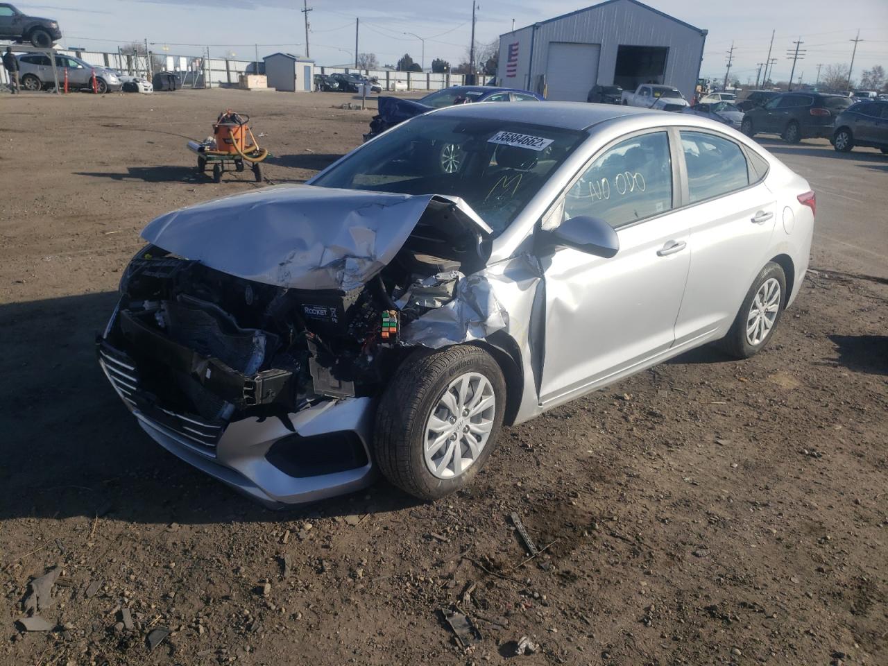 Photo 2 from auction – 2019 HYUNDAI ACCENT SE with VIN 3KPC24A35KE074287