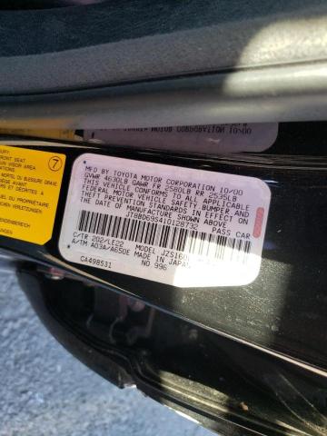 Photo 10 from auction – 2001 LEXUS GS 300 with VIN JT8BD69S410128732