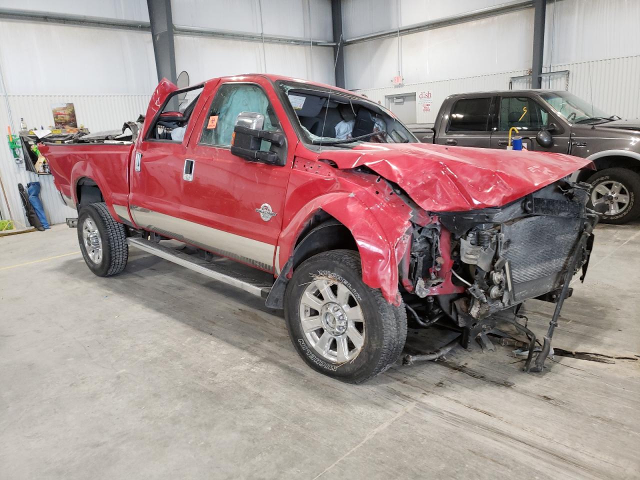 FORD F350 SUPER 2011 with VIN 1FT8W3BT6BED02666 - Photo from auction