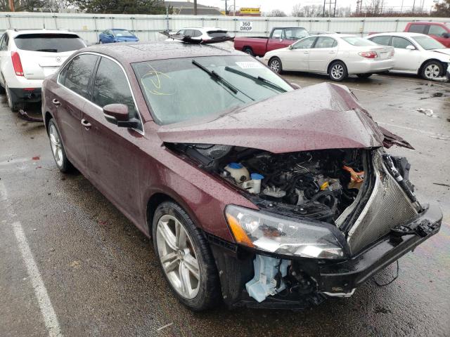 Photo 1 from auction – 2014 VOLKSWAGEN PASSAT with VIN 1VWBN7A35EC039357