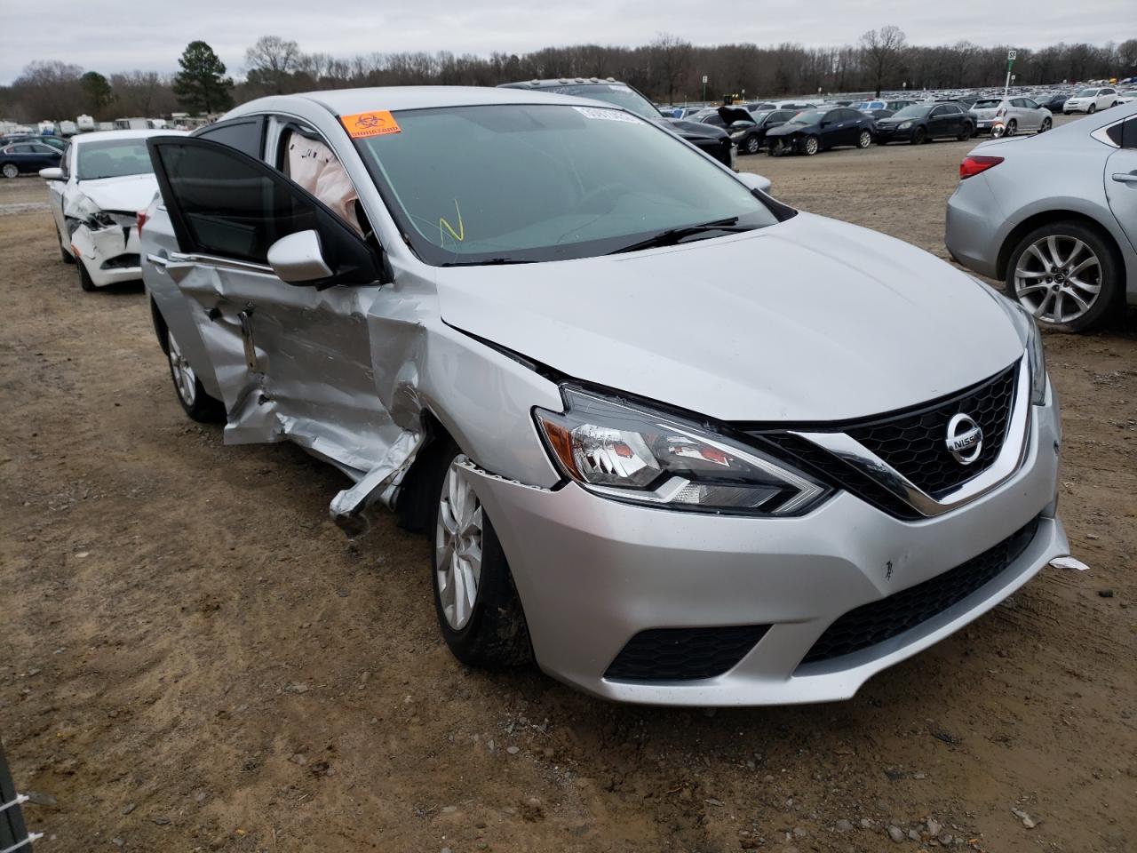 Photo 1 from auction – 2019 NISSAN SENTRA S with VIN 3N1AB7AP6KY228941