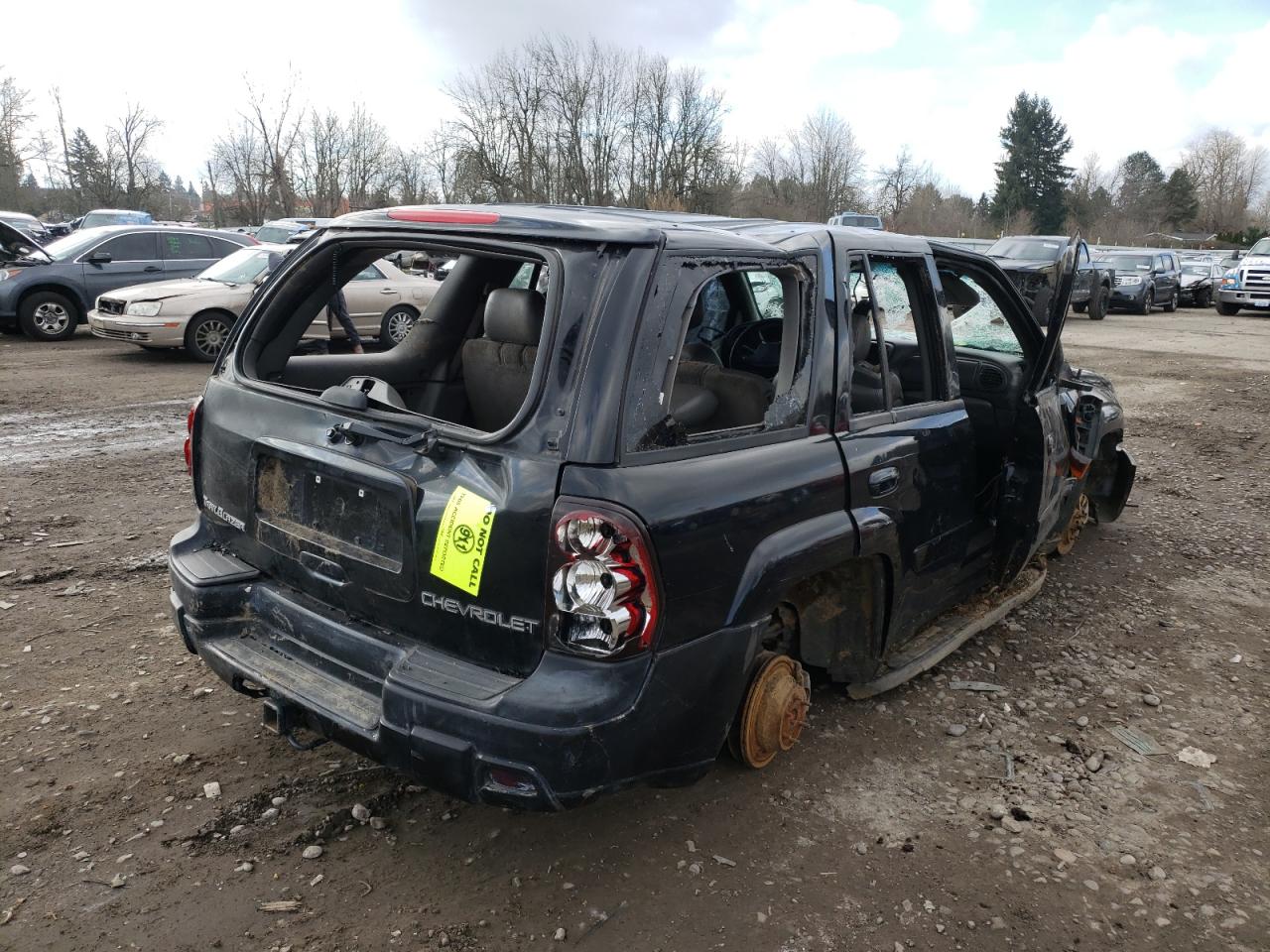 Photo 4 from auction – 2002 CHEVROLET TRAILBLAZE with VIN 1GNDT13S722489460