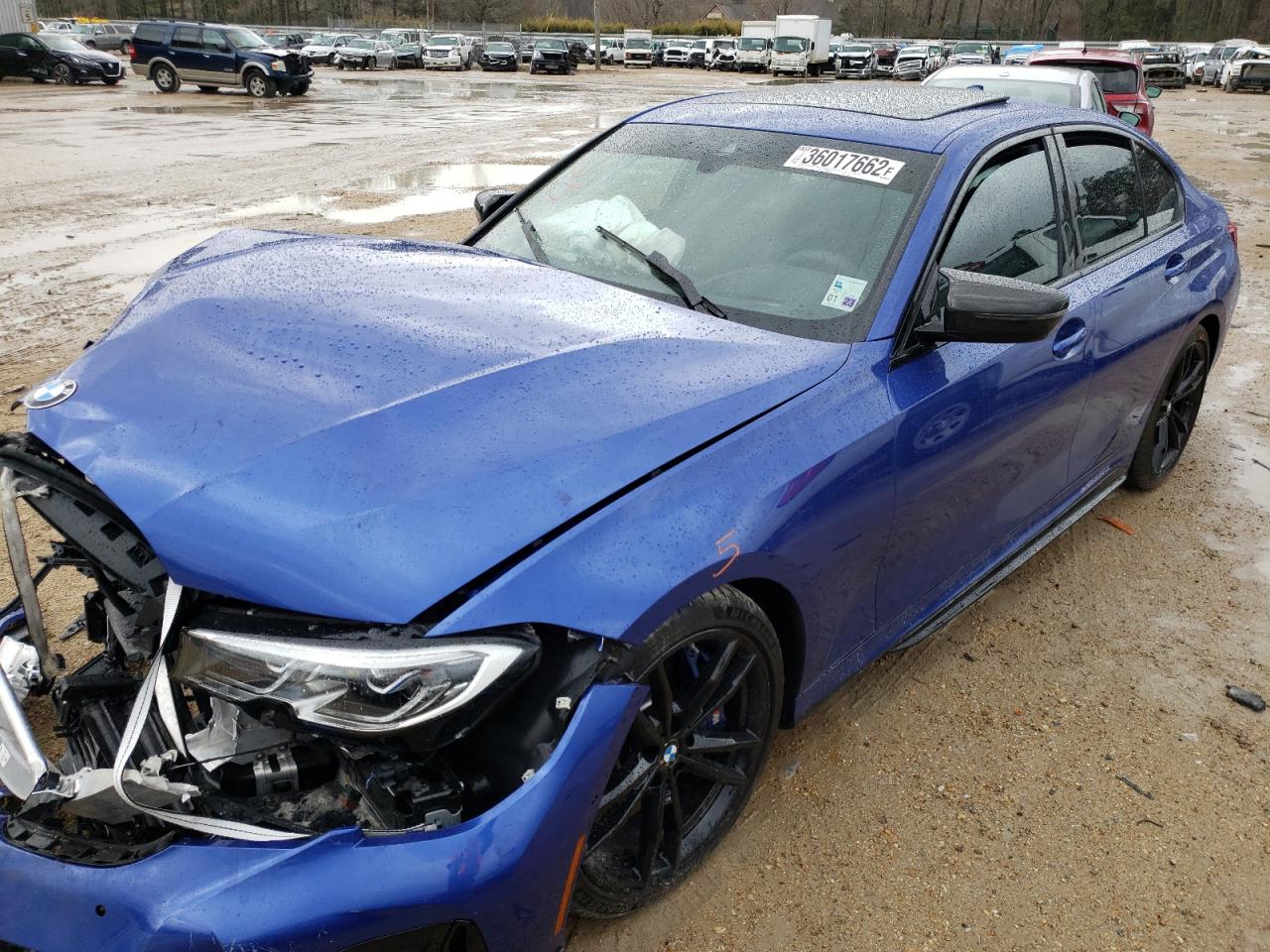 Photo 2 from auction – 2021 BMW M340I with VIN 3MW5U7J02M8B75604