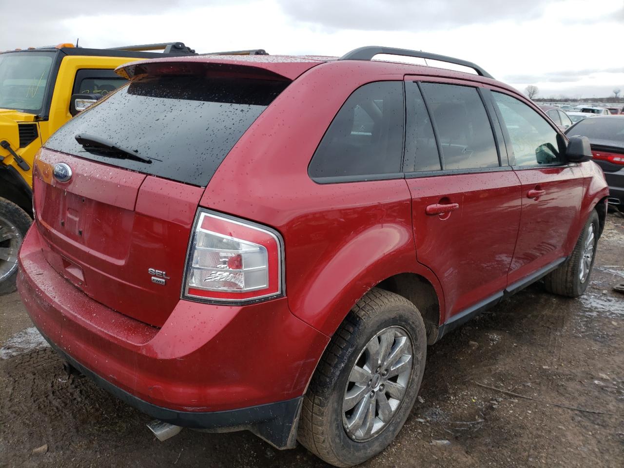 Photo 4 from auction – 2008 FORD EDGE SEL with VIN 2FMDK48C38BB07521