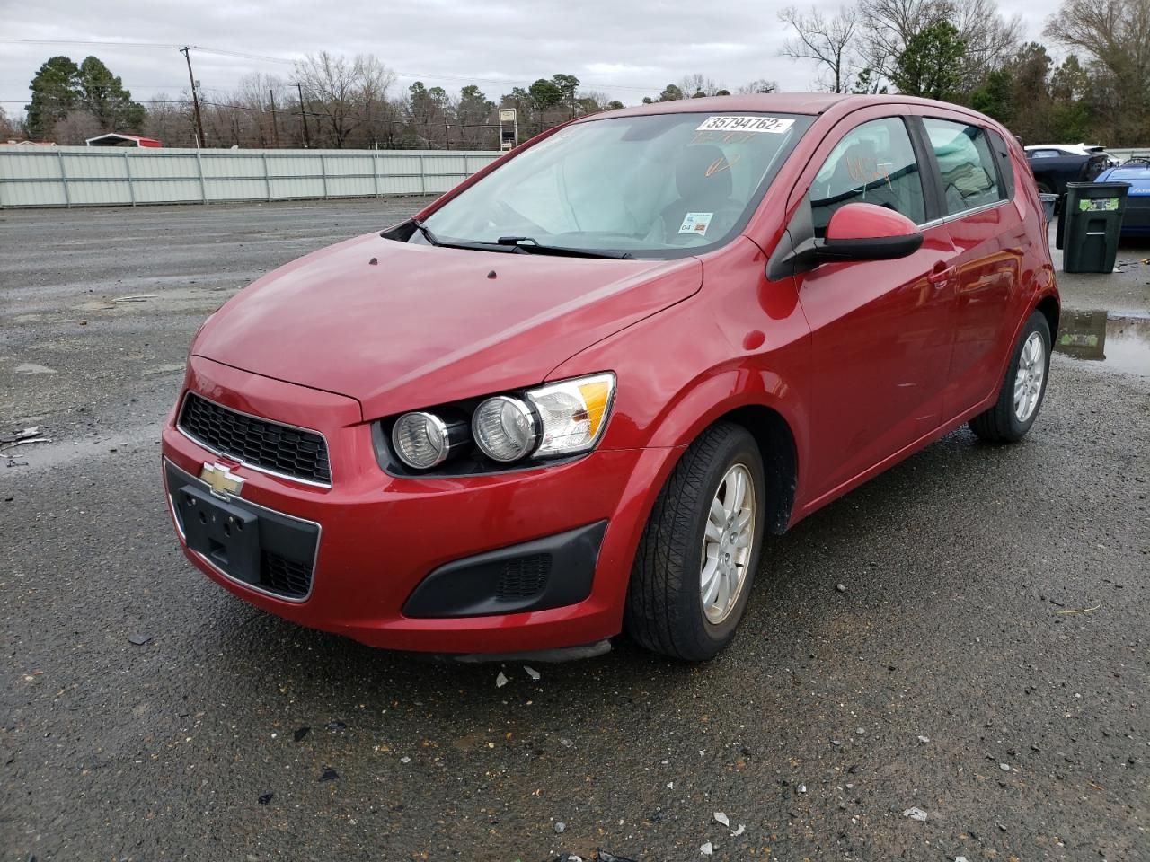 Photo 2 from auction – 2013 CHEVROLET SONIC LT with VIN 1G1JC6SH0D4127131