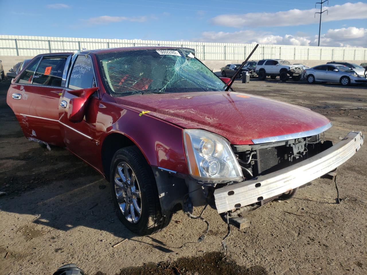 CADILLAC DTS 2008 with VIN 1G6KD57Y08U148145 - Photo from auction