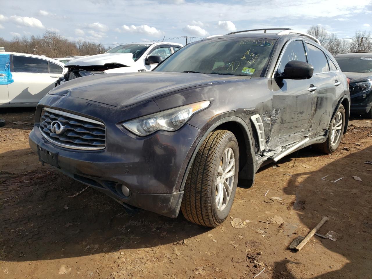 Photo 2 from auction – 2010 INFINITI FX35 with VIN JN8AS1MWXAM855015
