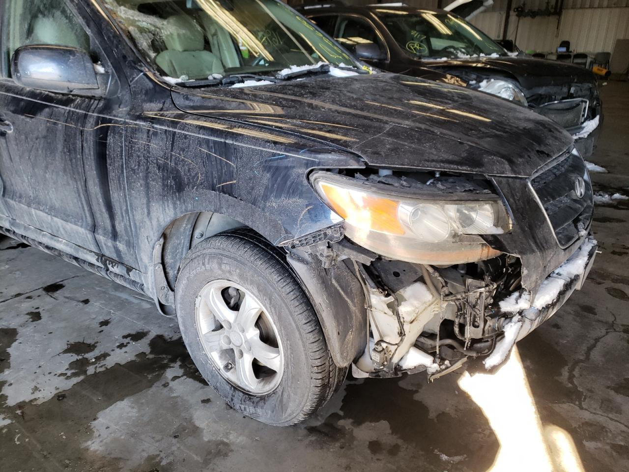 Photo 9 from auction – 2007 HYUNDAI SANTA FE G with VIN 5NMSG73D67H079048