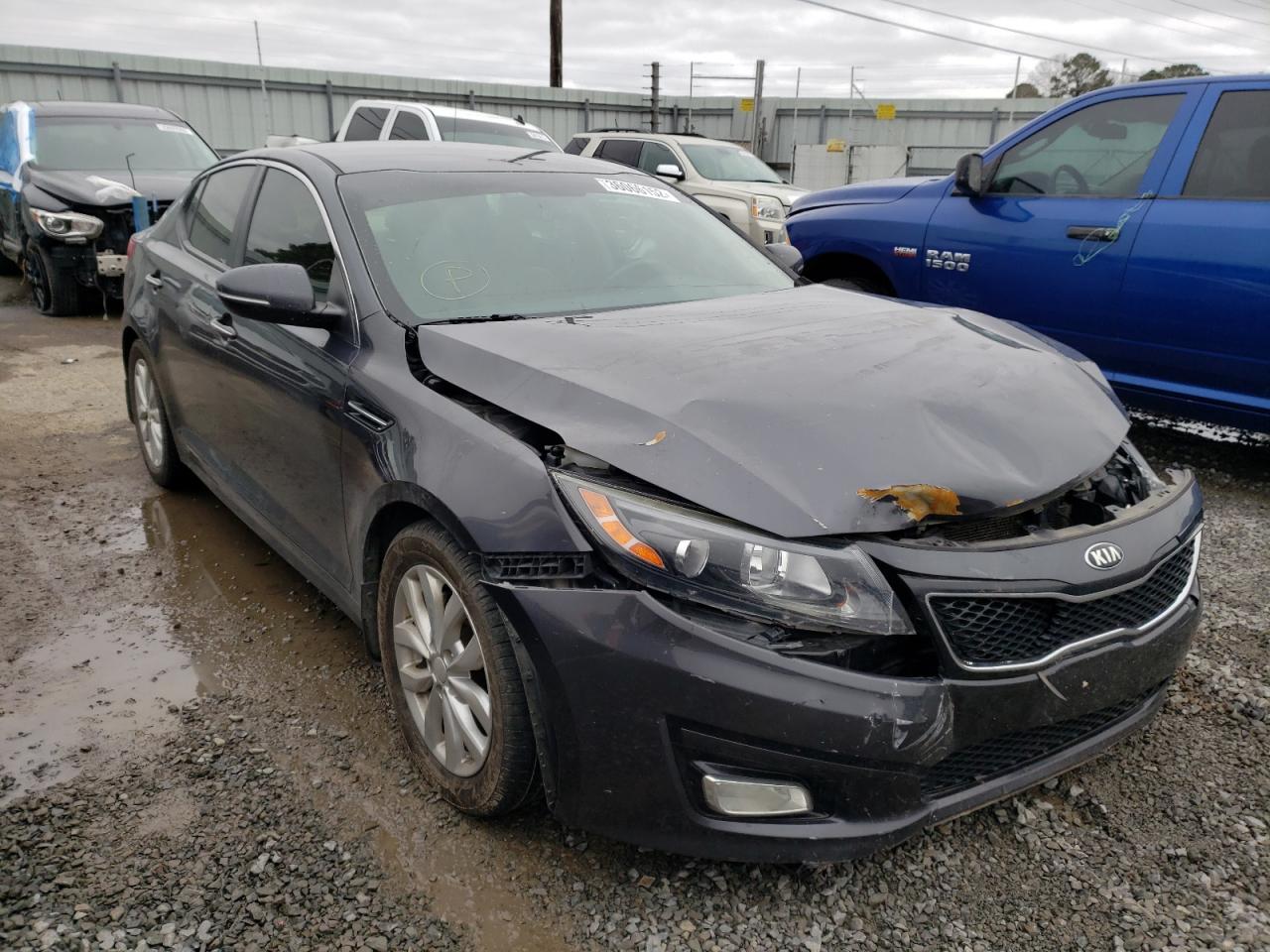 KIA OPTIMA EX 2015 with VIN 5XXGN4A73FG455600 - Photo from auction