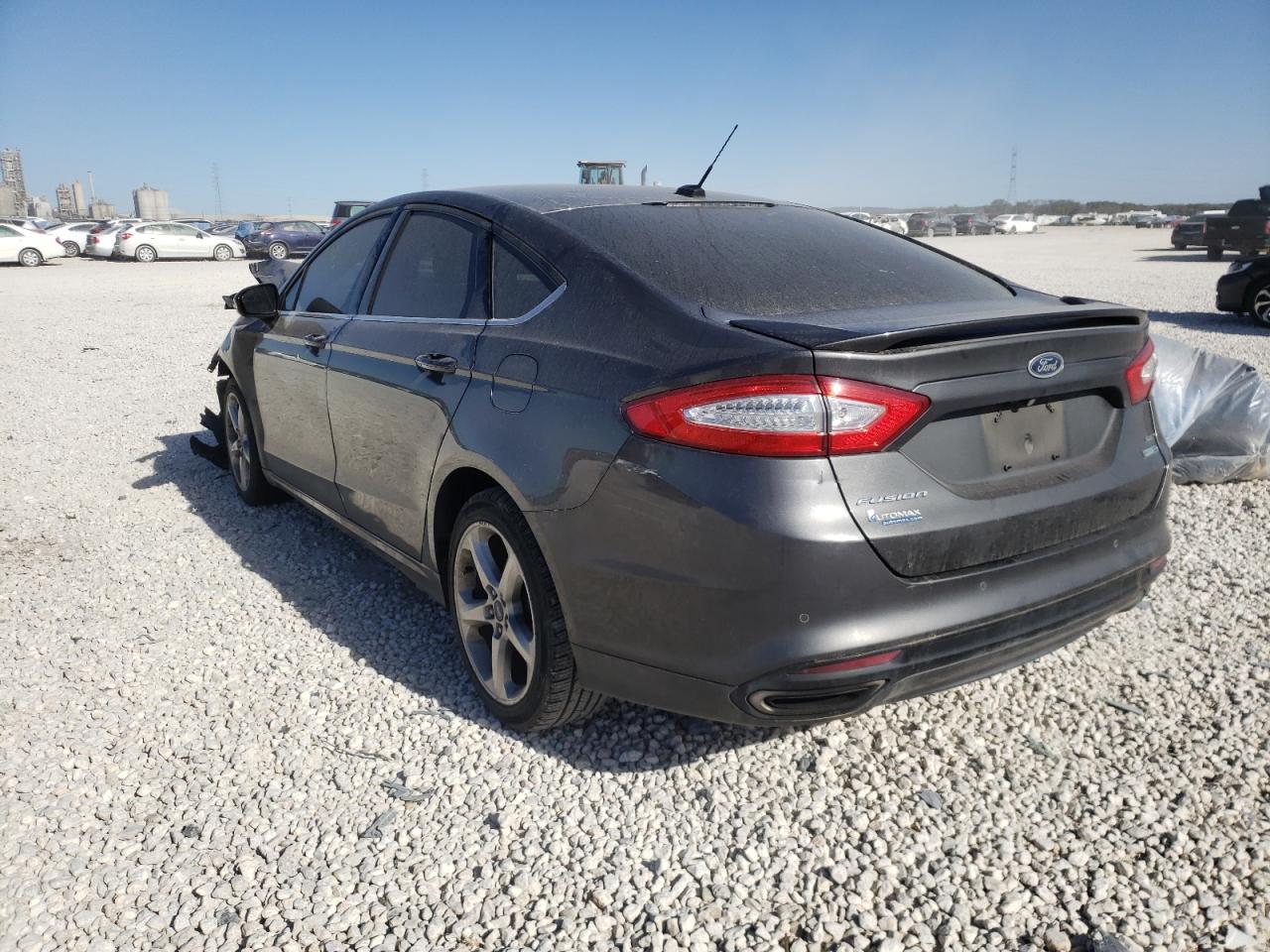 Photo 3 from auction – 2016 FORD FUSION SE with VIN 3FA6P0T99GR383453