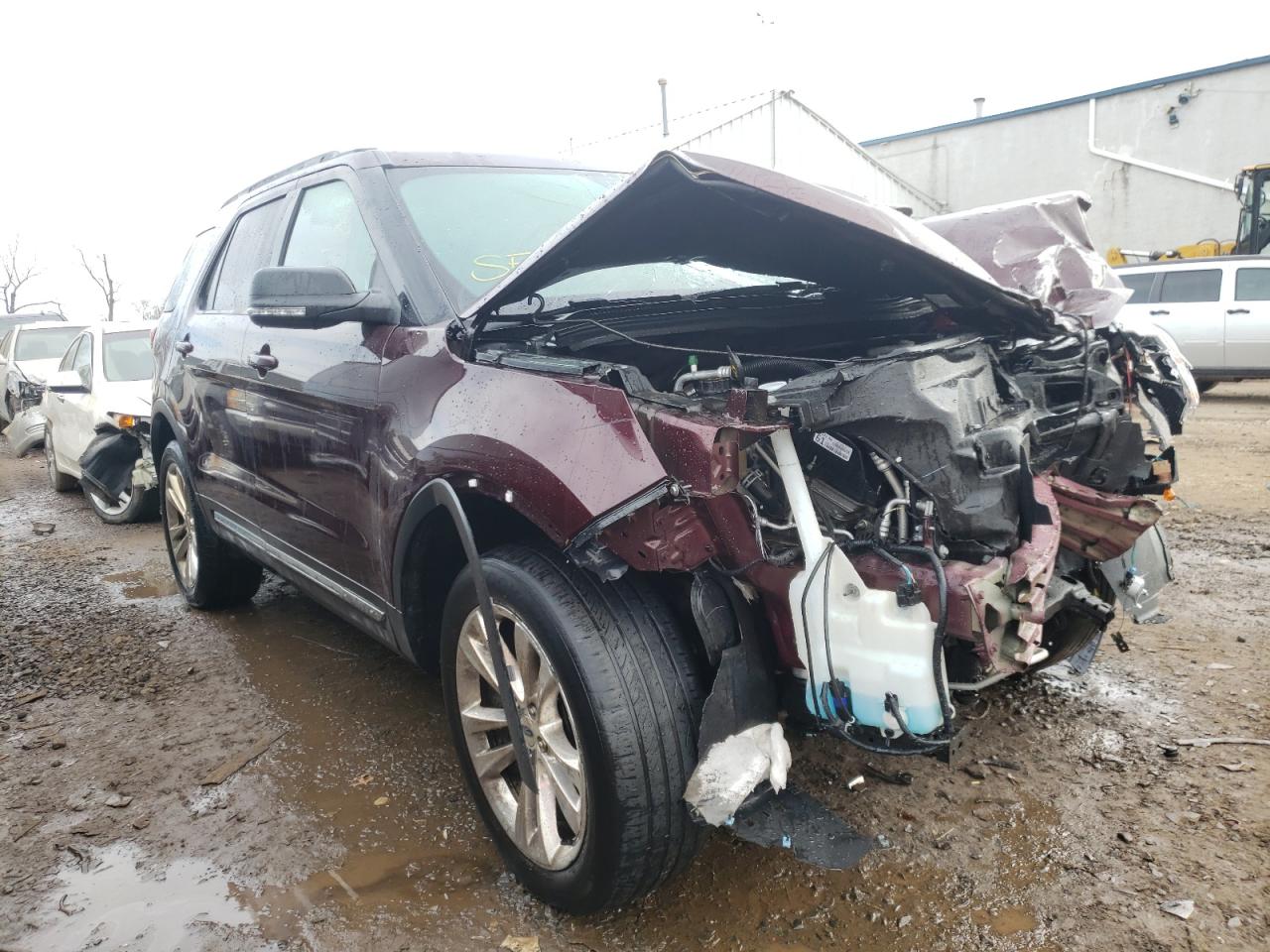FORD EXPLORER X 2019 with VIN 1FM5K8D83KGA48516 - Photo from auction