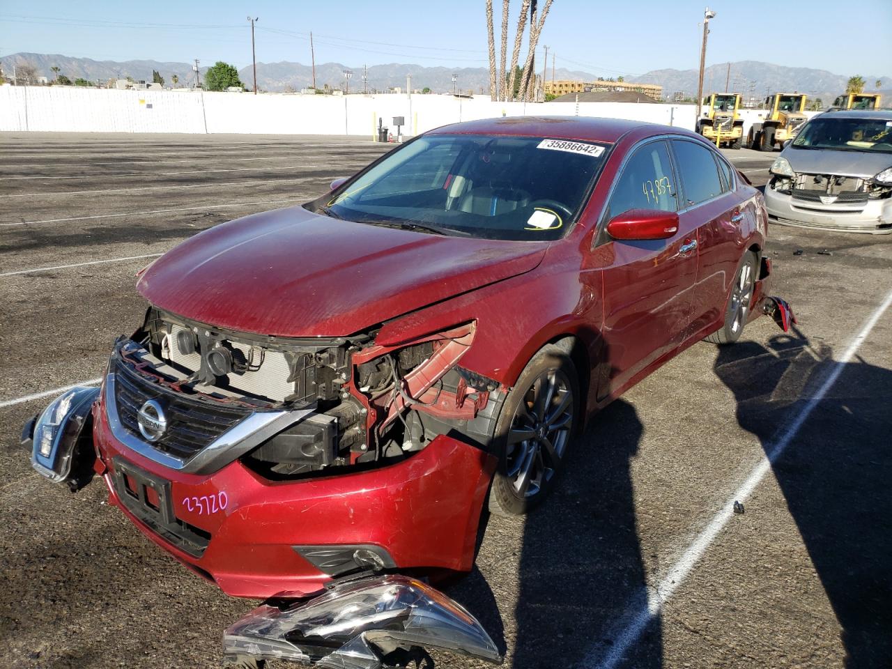 Photo 2 from auction – 2018 NISSAN ALTIMA 2.5 with VIN 1N4AL3AP5JC277452