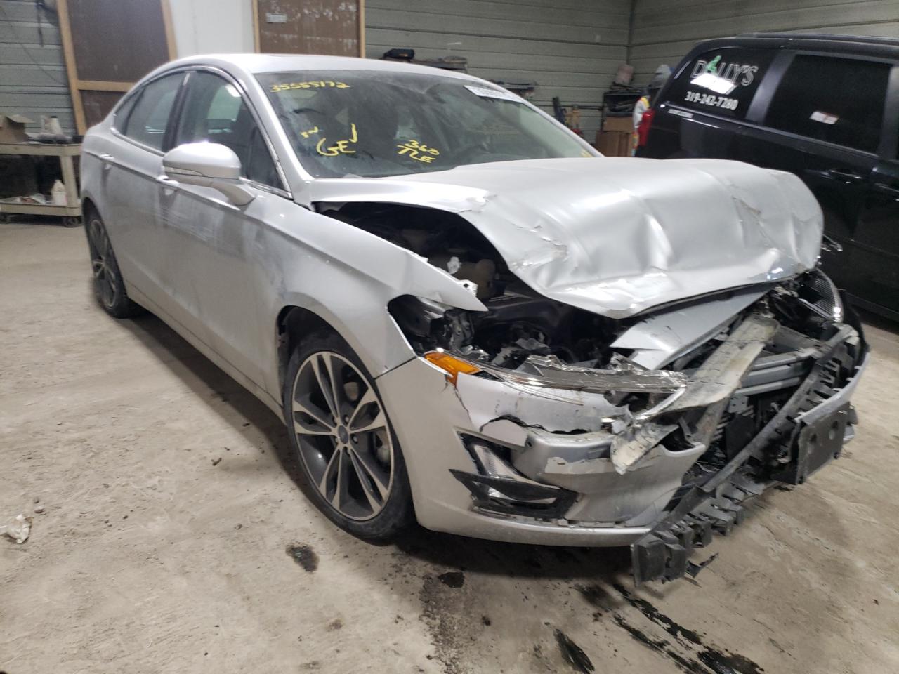 Photo 1 from auction – 2019 FORD FUSION TIT with VIN 3FA6P0K99KR253117