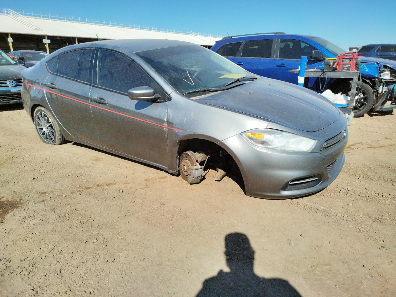 DODGE DART SE 2013 with VIN 1C3CDFAA6DD241656 - Photo from auction