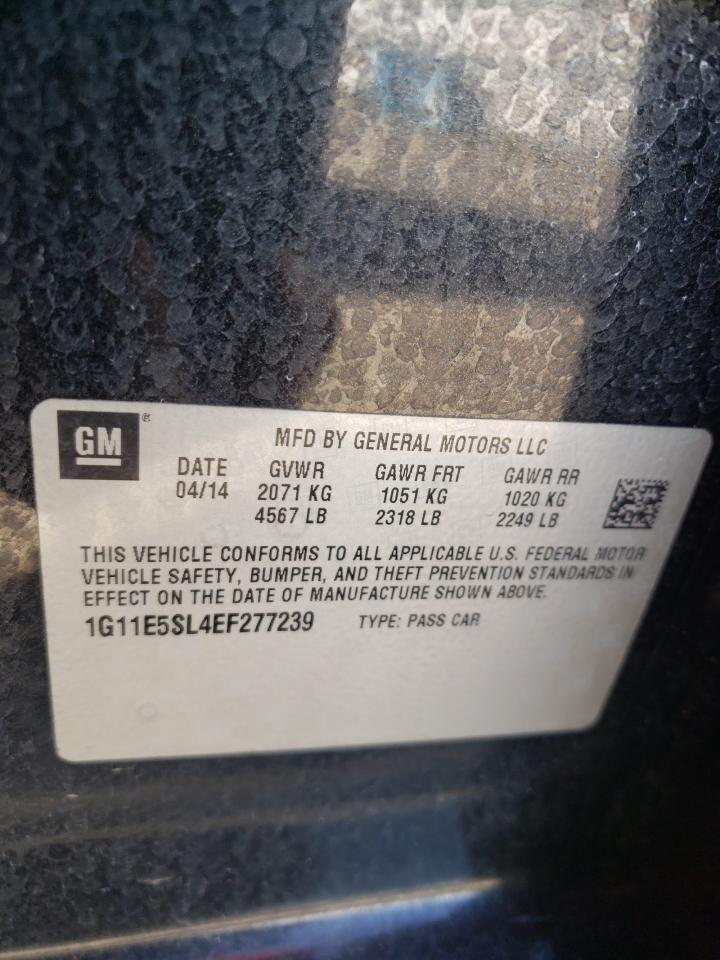 Zdjęcie 10 z aukcji – 2014 CHEVROLET MALIBU 2LT z VIN 1G11E5SL4EF277239