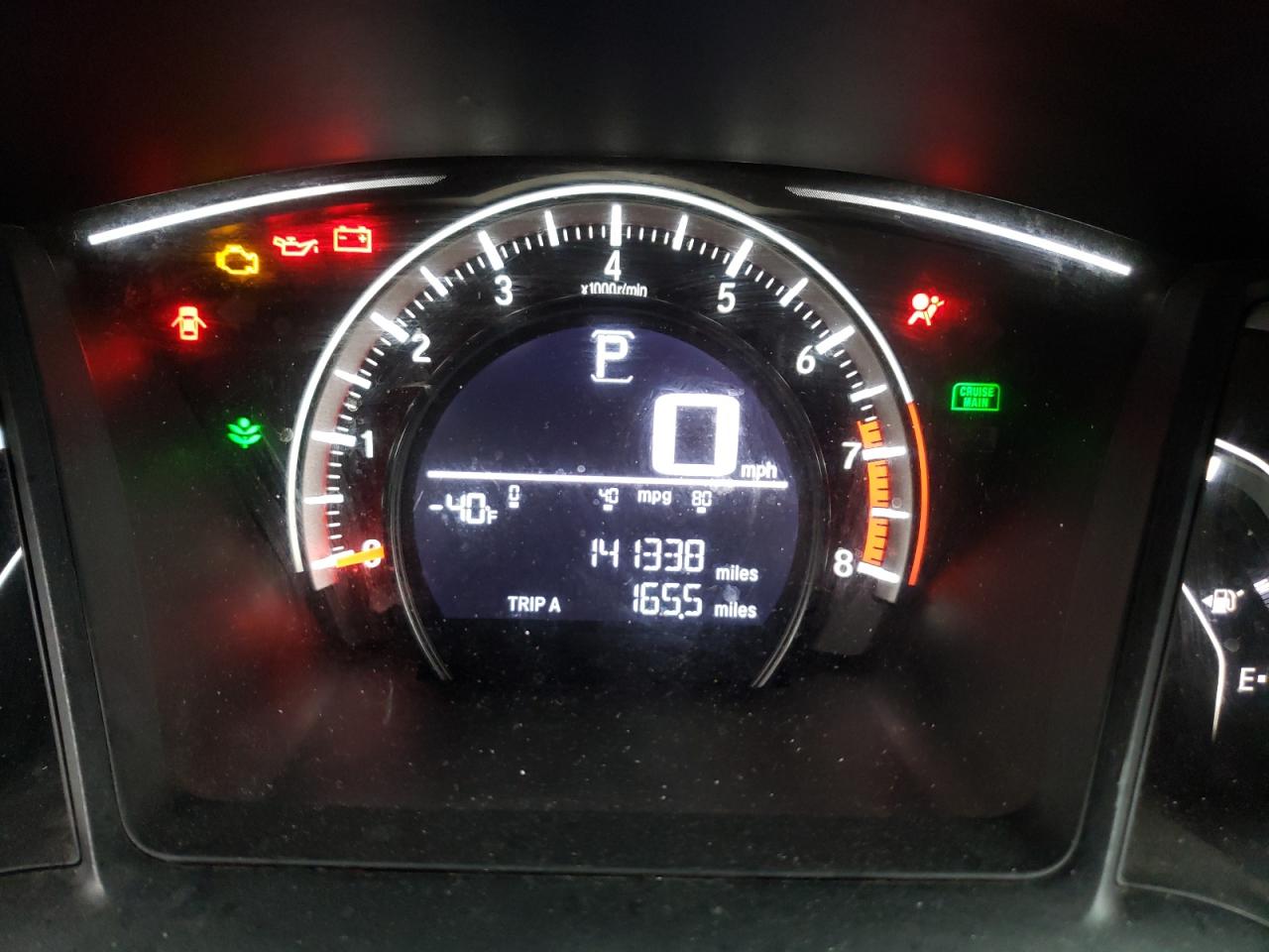 Photo 8 from auction – 2016 HONDA CIVIC LX with VIN 19XFC2F56GE053691
