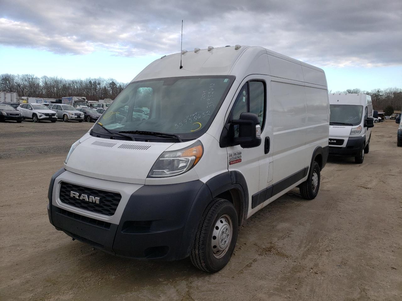 Photo 2 from auction – 2019 RAM PROMASTER with VIN 3C6TRVCG9KE521471