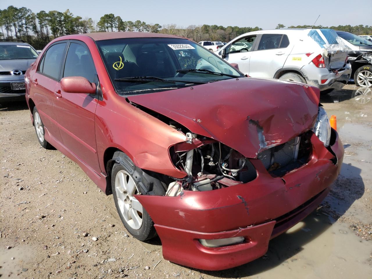 TOYOTA COROLLA CE 2007 with VIN 1NXBR32EX7Z891938 - Photo from auction