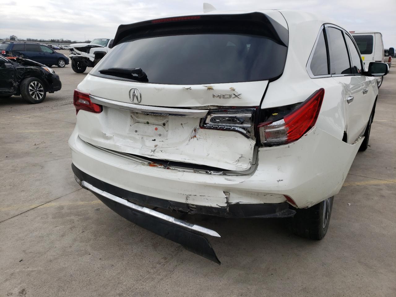 Photo 9 from auction – 2017 ACURA MDX TECHNO with VIN 5FRYD3H50HB002125