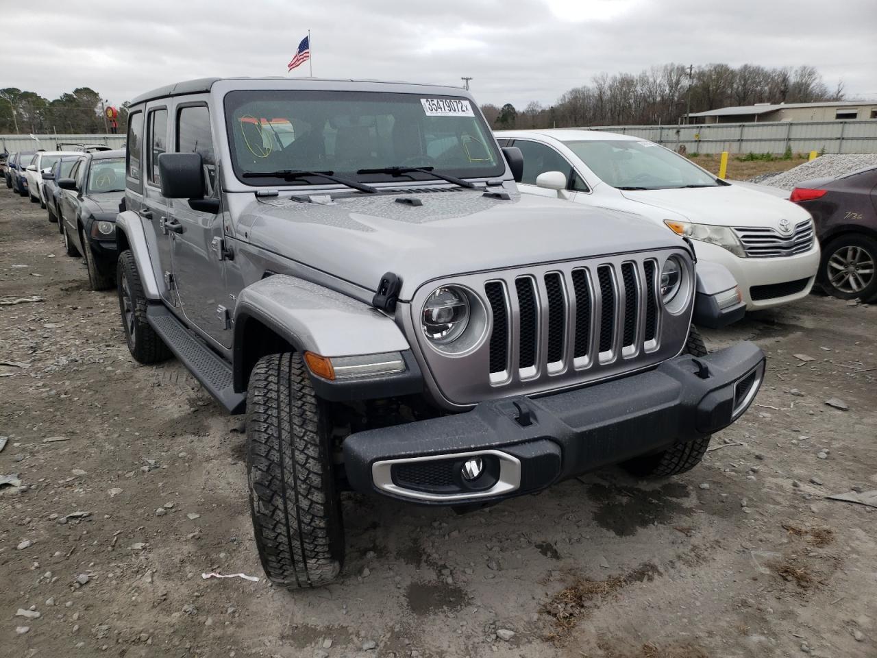 Photo 1 from auction – 2018 JEEP WRANGLER U with VIN 1C4HJXEG2JW136174