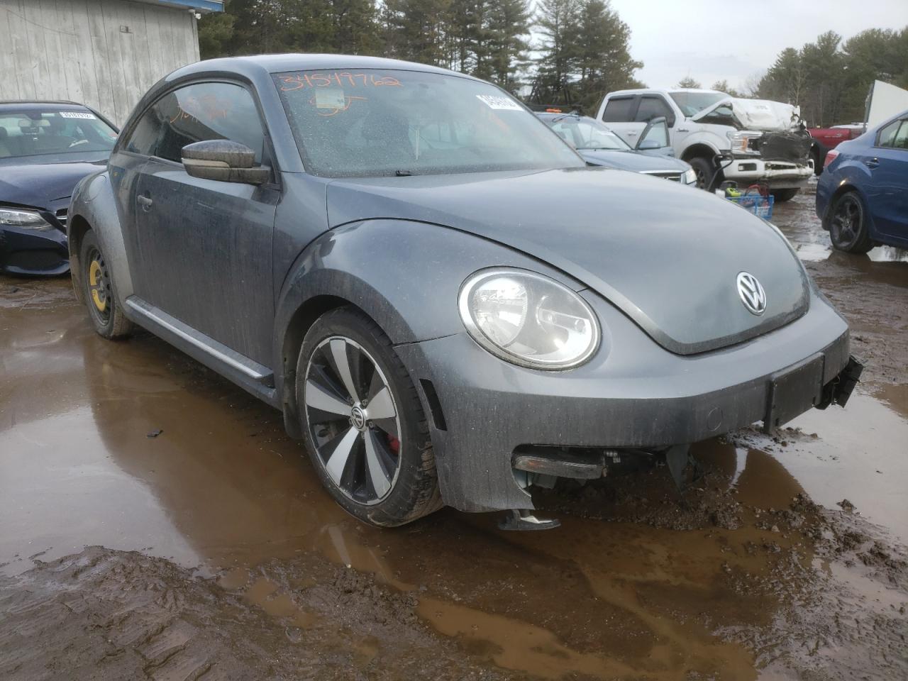 VOLKSWAGEN BEETLE TUR 2012 with VIN 3VW467AT9CM647481 - Photo from auction