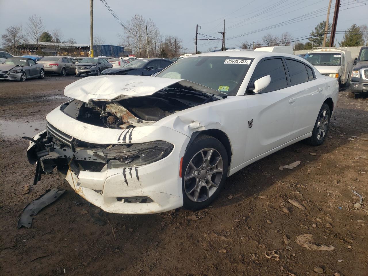 Photo 2 from auction – 2015 DODGE CHARGER SE with VIN 2C3CDXFG6FH919394