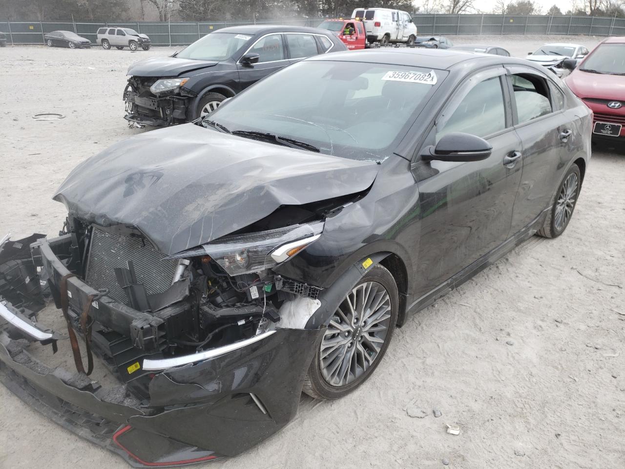 Photo 2 from auction – 2022 KIA FORTE EX with VIN 3KPF54AD9NE427454