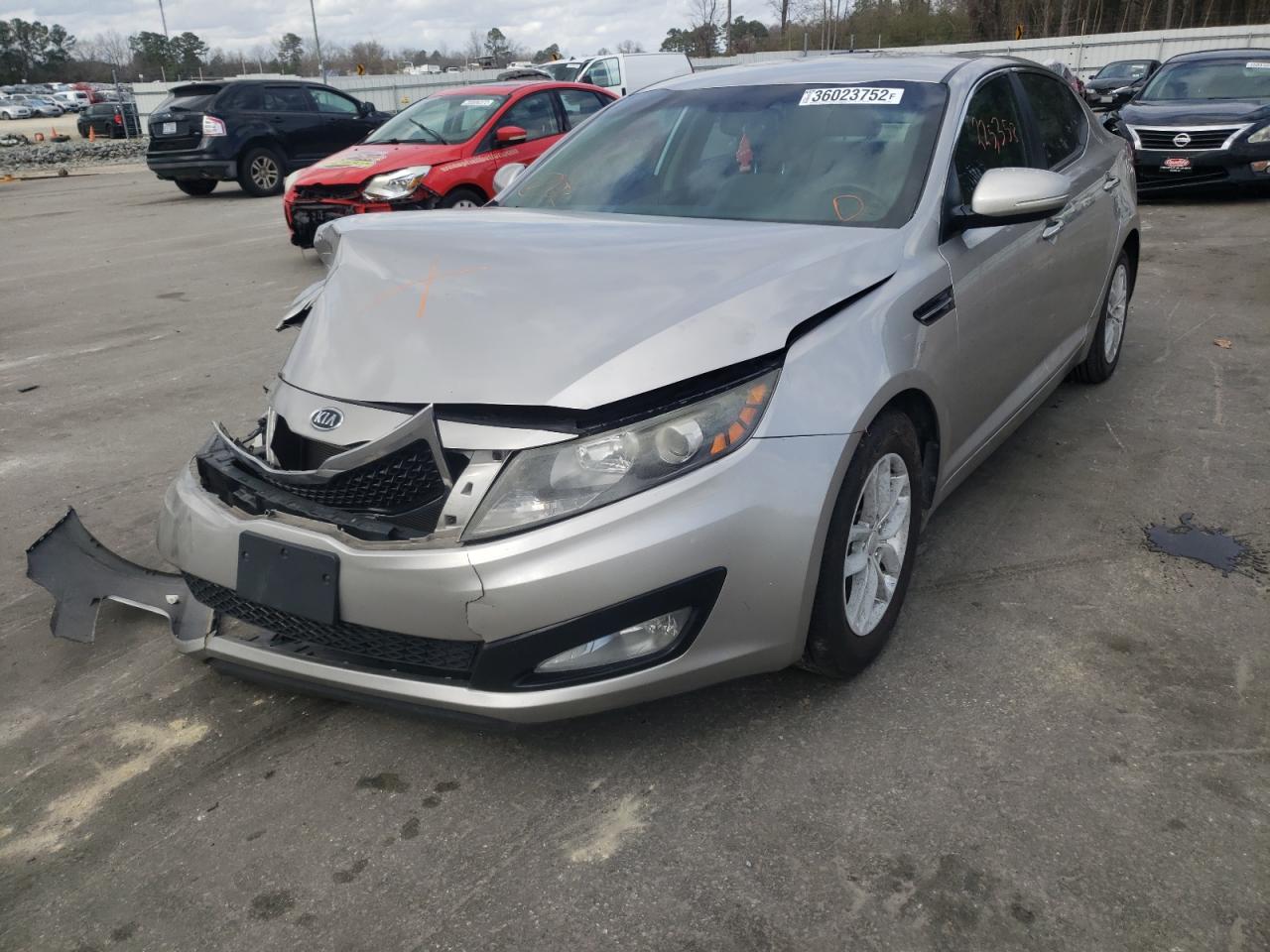 Photo 2 from auction – 2012 KIA OPTIMA LX with VIN 5XXGM4A71CG029886