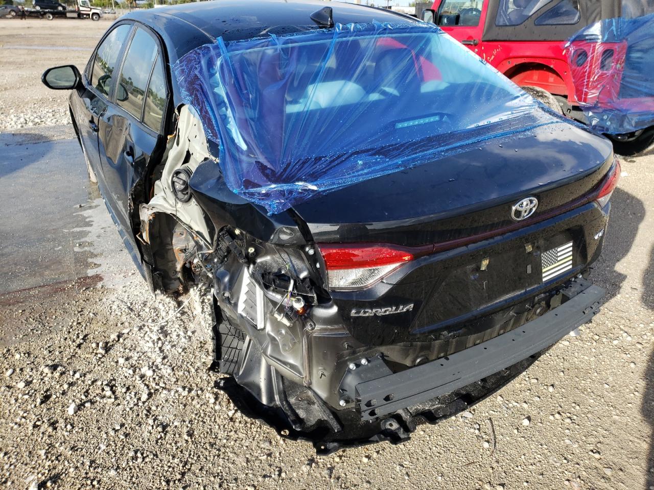 Photo 9 from auction – 2022 TOYOTA COROLLA LE with VIN JTDEPMAE8NJ201357