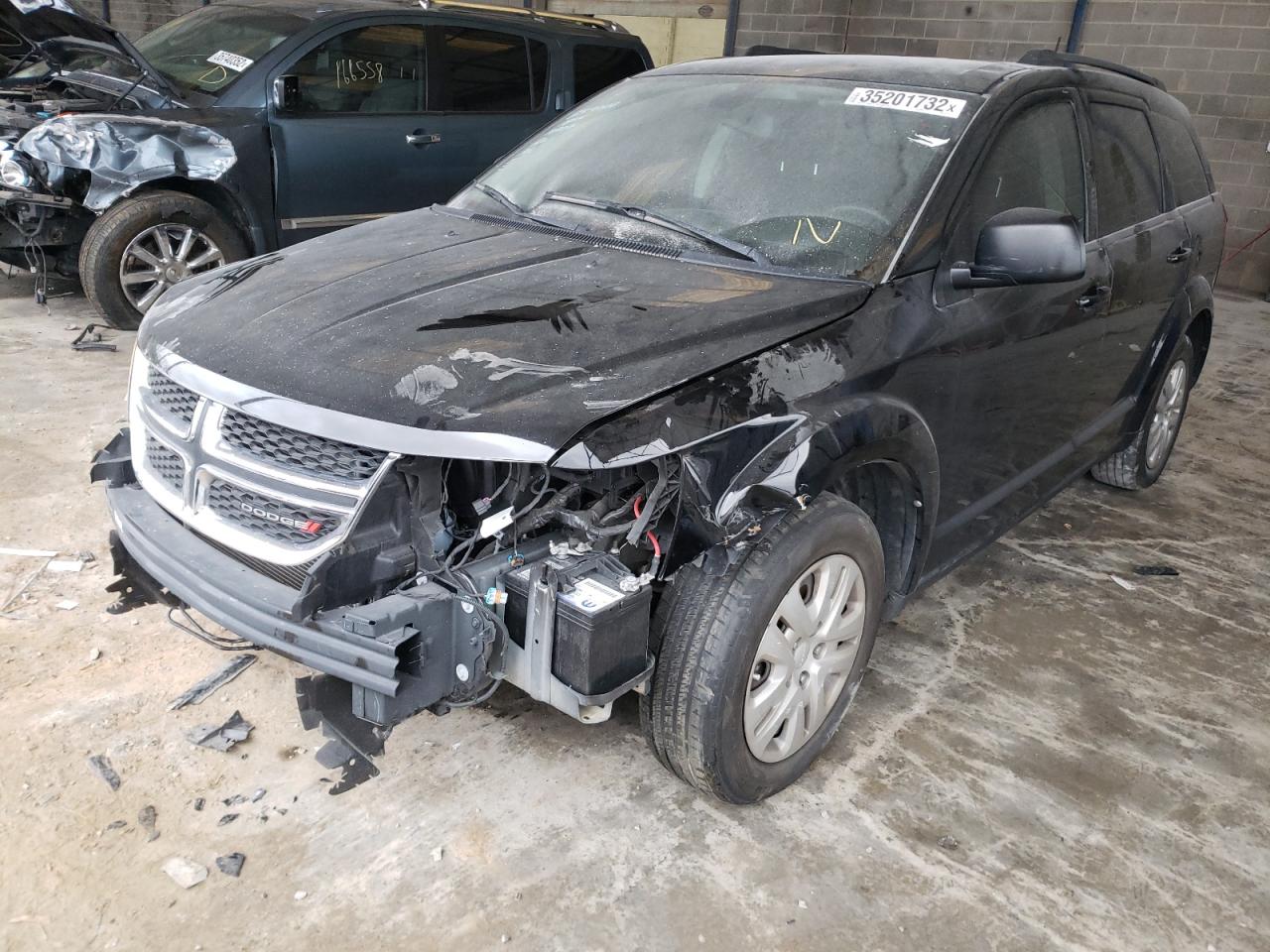 Photo 2 from auction – 2018 DODGE JOURNEY SE with VIN 3C4PDCAB8JT531844