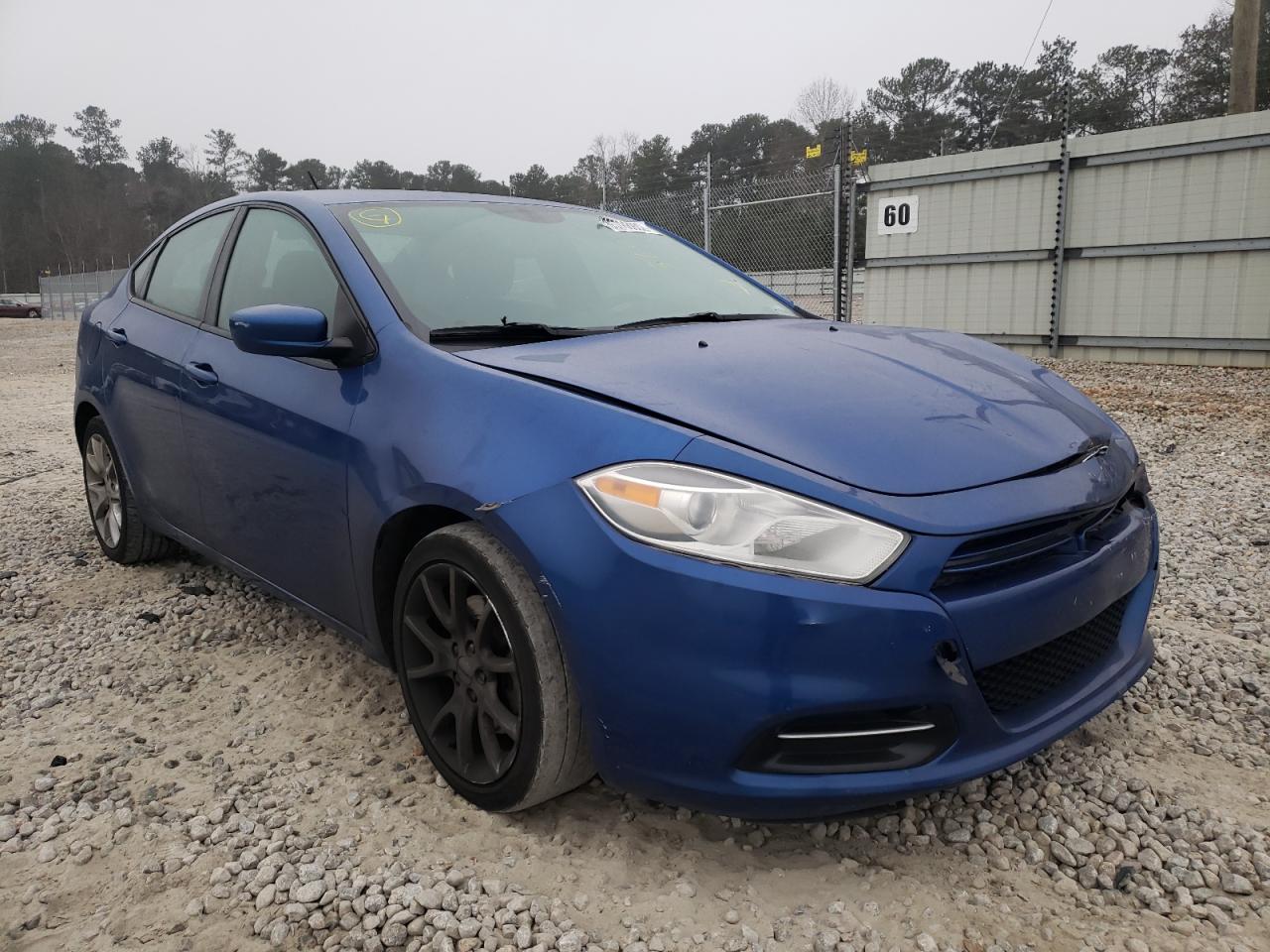 DODGE DART SXT 2013 with VIN 1C3CDFBA0DD143656 - Photo from auction