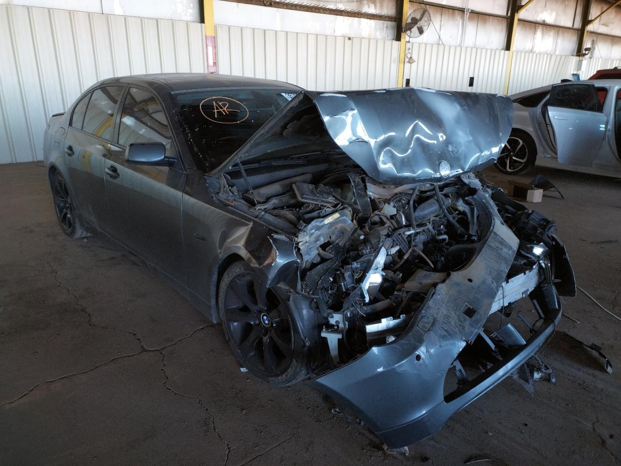 BMW 545 I 2005 with VIN WBANB33535B089175 - Photo from auction