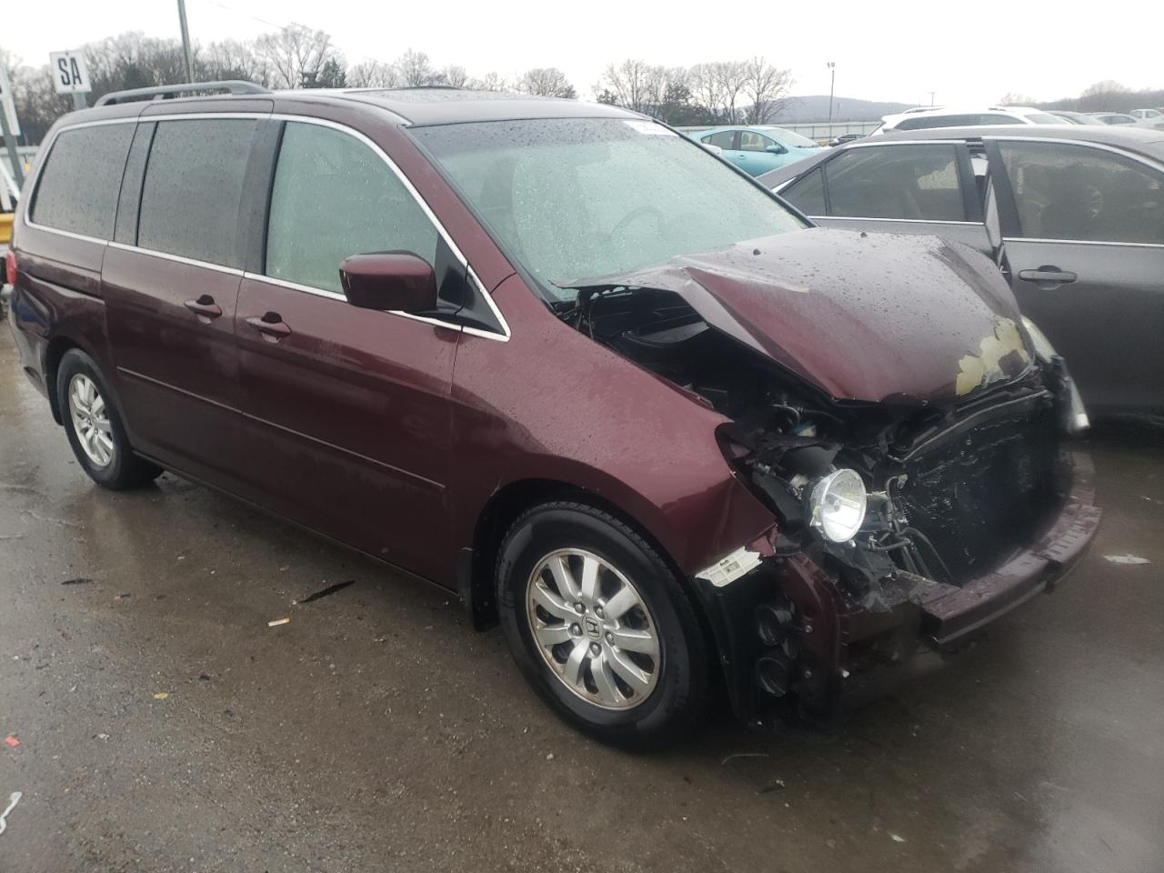 HONDA ODYSSEY EX 2008 with VIN 5FNRL38718B094310 - Photo from auction
