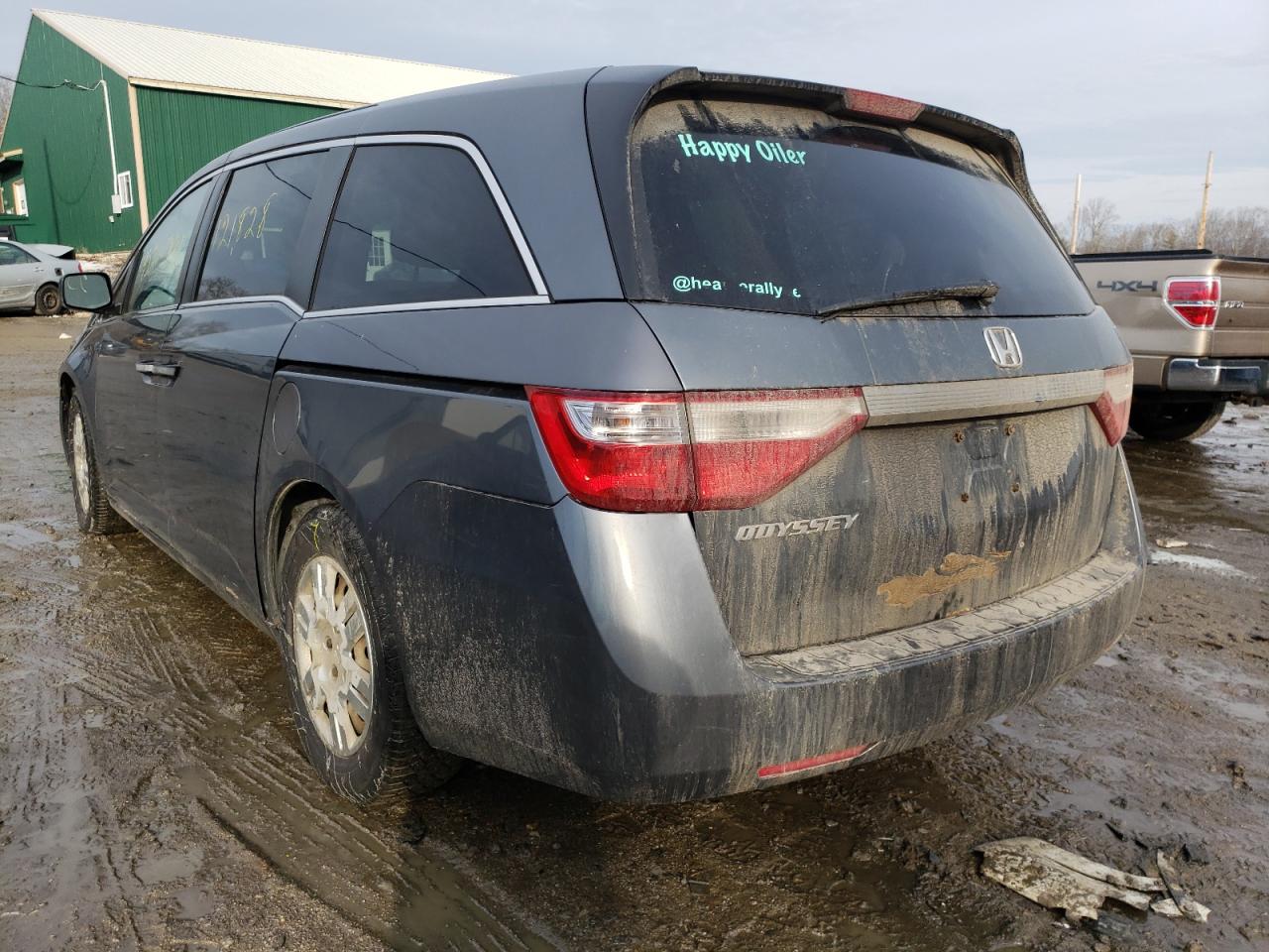 Photo 3 from auction – 2011 HONDA ODYSSEY LX with VIN 5FNRL5H2XBB043170
