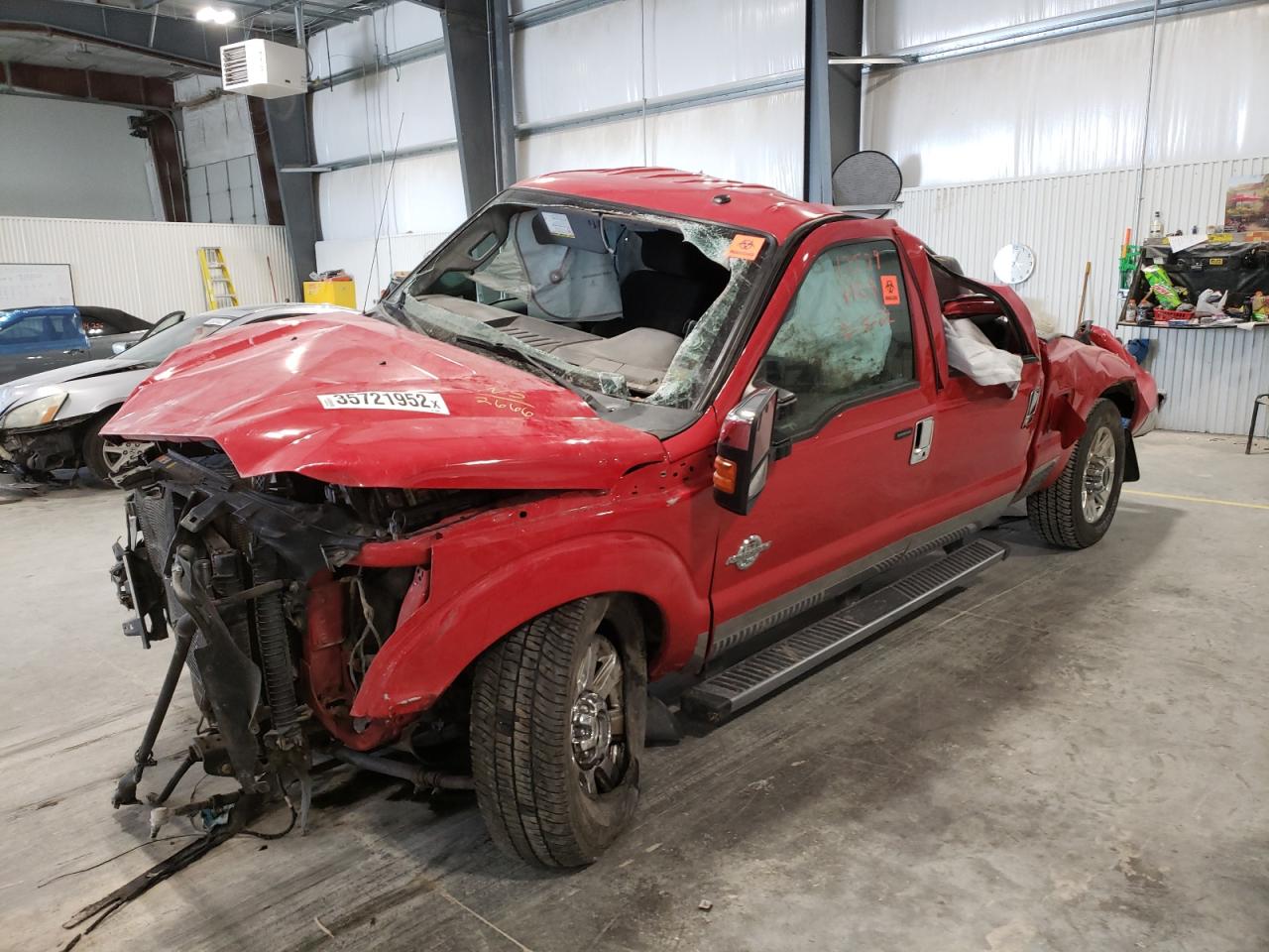Photo 2 from auction – 2011 FORD F350 SUPER with VIN 1FT8W3BT6BED02666