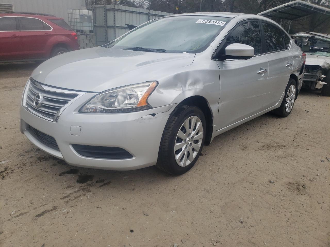 Photo 2 from auction – 2014 NISSAN SENTRA S with VIN 3N1AB7AP2EY232456