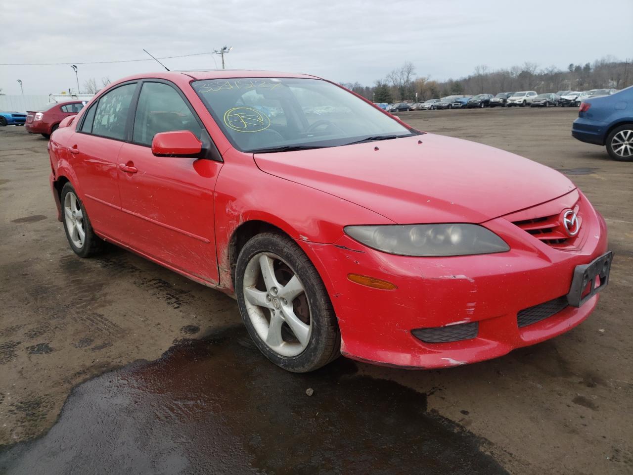 MAZDA 6 I 2005 with VIN 1YVHP84C555M26353 - Photo from auction